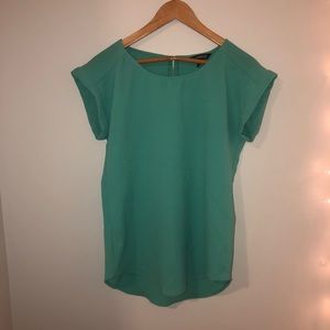 Mint green blouse